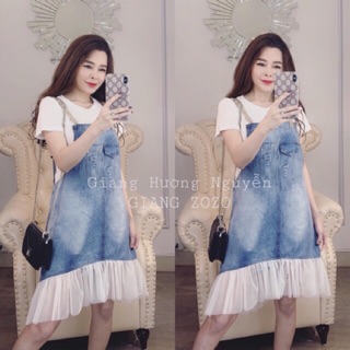 Set yếm bò+ áo phông