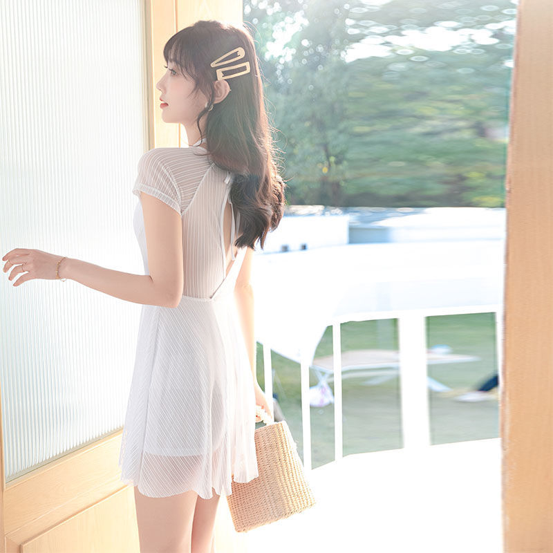 Đồ Bơi Một Mảnh Phối Lưới Phong Cách Hàn Quốc Quyến Rũ Cho Nữ | BigBuy360 - bigbuy360.vn