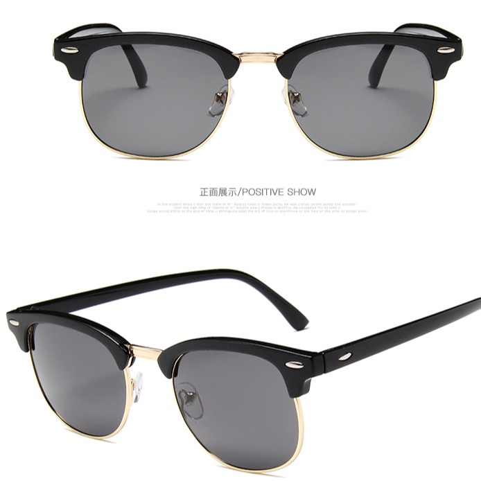 Kính mát MATA gọng vuông phong cách Hàn Quốc đơn giản cổ điển 2021