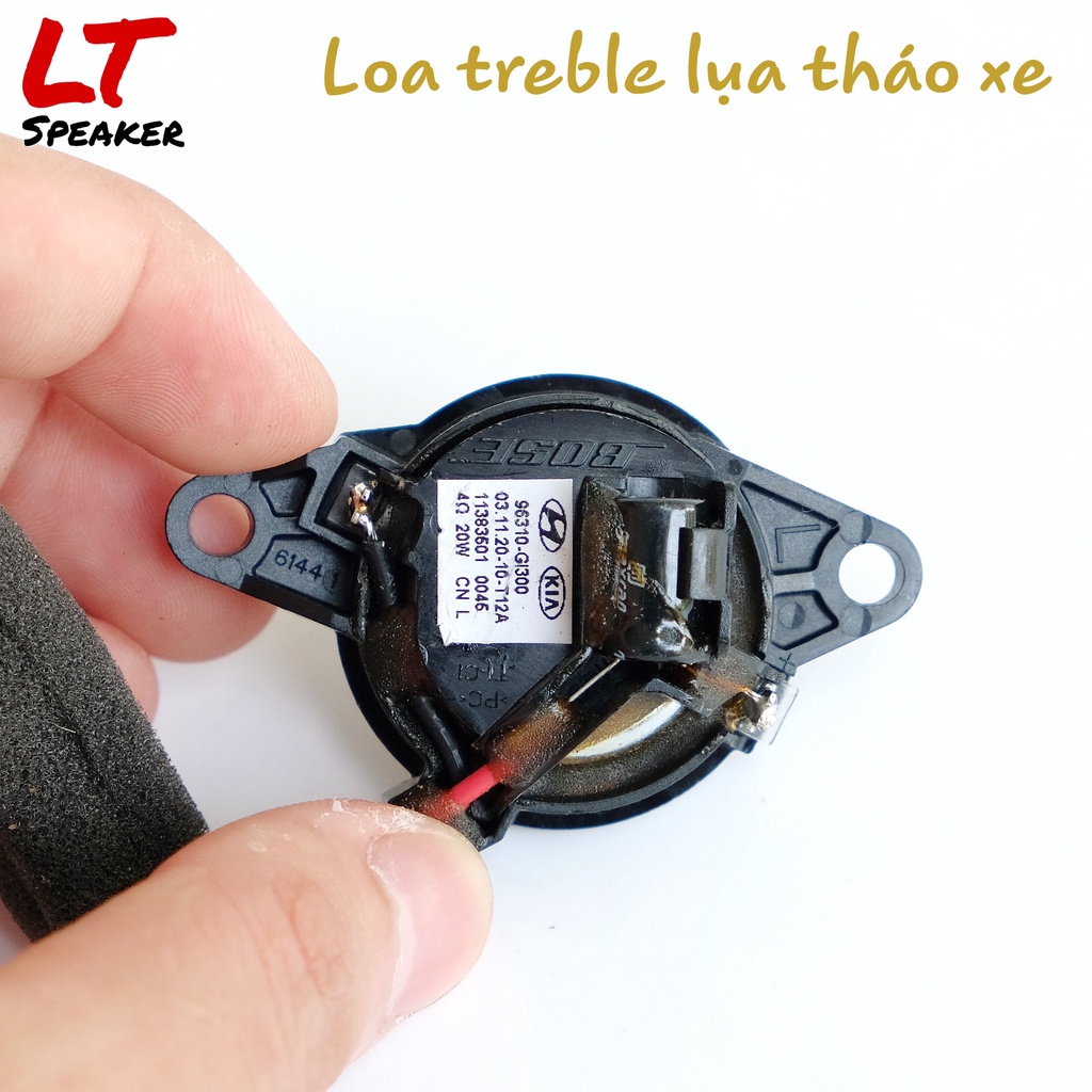 Loa treble lụa BOSE 4Ohm 20W 1 inch tháo xe có sẳn tụ 5.6uF - Chất âm cực hay