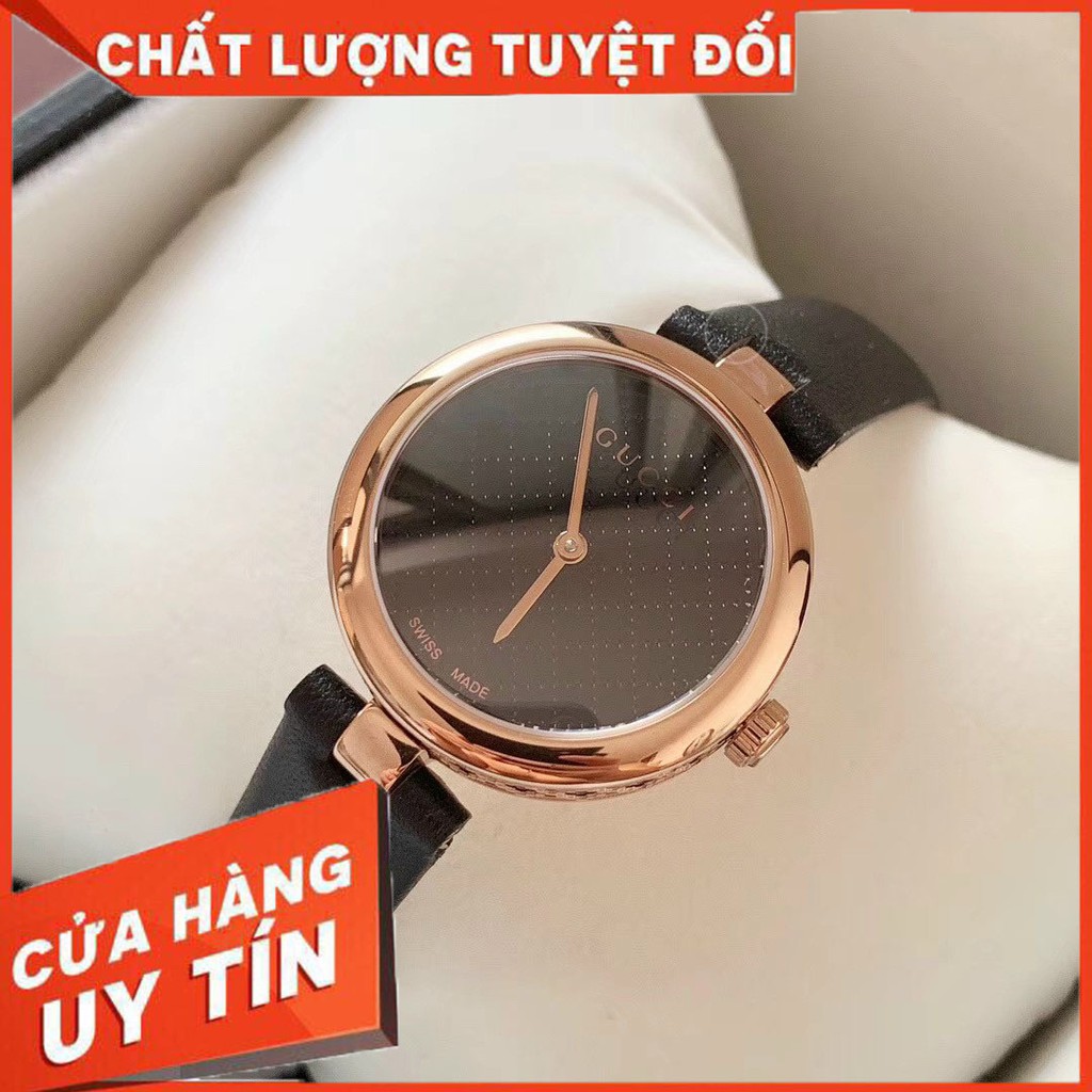 Đồng Hồ Nữ Thương Hiệu Gucci Đẳng Cấp Chống Nước Chống Xước Size 27 và 32mmđồng hồ chính hãng 02