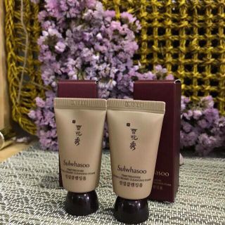 [ Mới 2024] Combo 2 Tuýp 15ml SỮA RỬA MẶT Sulwhasoo Timetreasure Extra cream cleansing Foam 15ml không hộp nhẹ ship