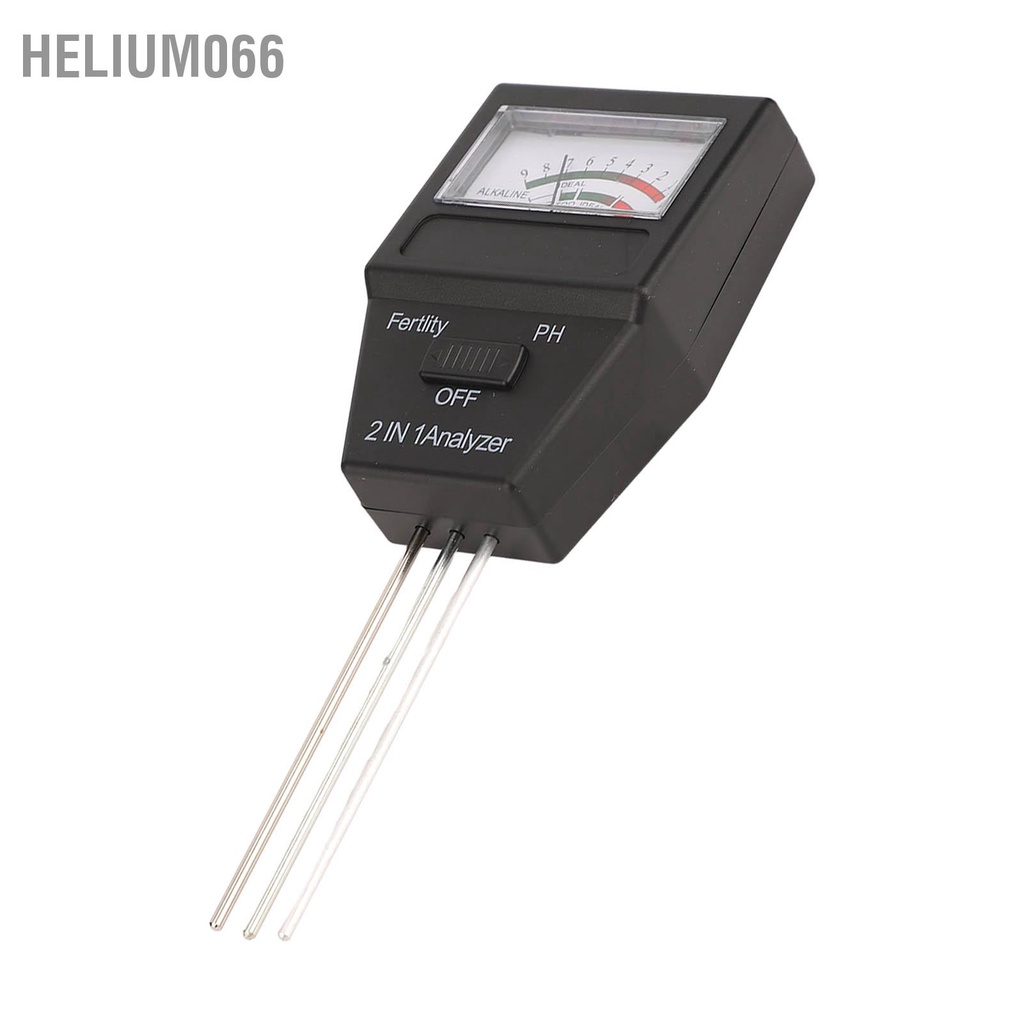Helium066 Máy đo độ PH trong đất Phát hiện chính xác Đa chức năng ẩm 2 1 Nhỏ nhẹ để phát