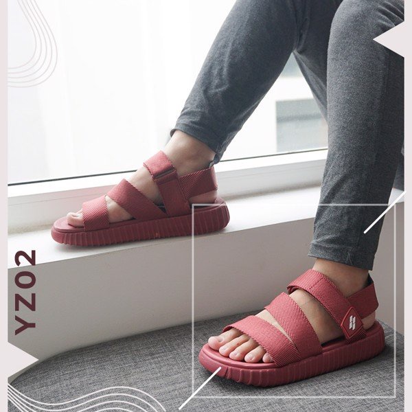 Sandal Saado chính hãng đế yezi nam nữ, Dép quai hậu nhẹ bền, không hôi chân YZ01, YZ02, YZ03, YZ04