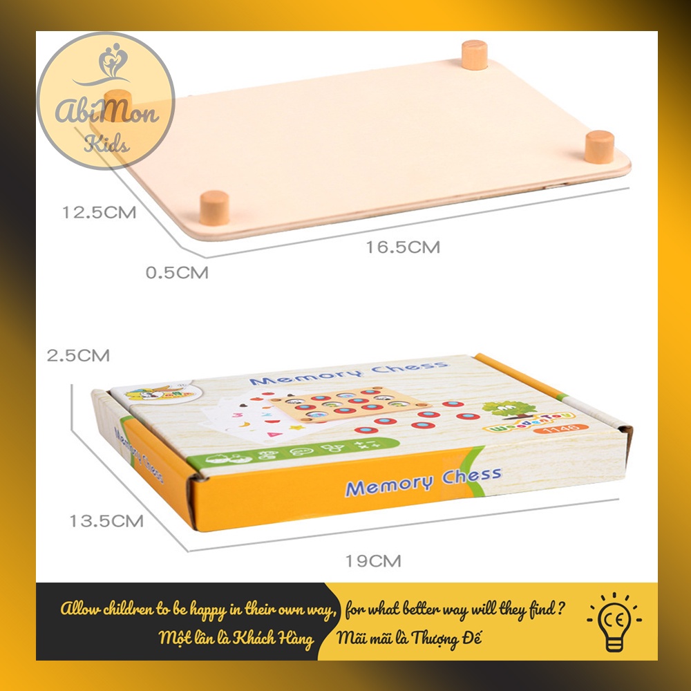 Lật Hình Gỗ Tìm Cặp Giống Nhau Cho Bé (10 chủ đề) ☘️ Montessori cao cấp ✨ (Đồ chơi Giáo Dục - An toàn - Thông minh)