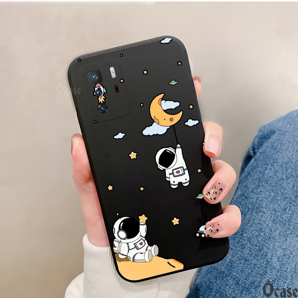 Ốp lưng Xiaomi Redmi Note 10 Pro 5g / Poco X3 GT in hình Nasa  vũ trụ  cạnh viền vuông có bảo vệ camera