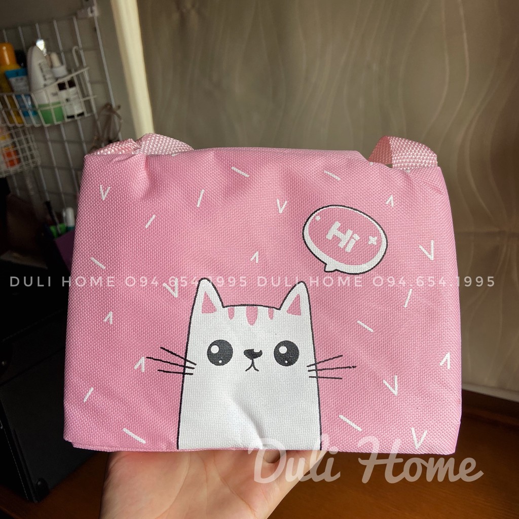 Túi đựng hộp cơm giữ nhiệt 5 màu kiểu Nhật | BigBuy360 - bigbuy360.vn