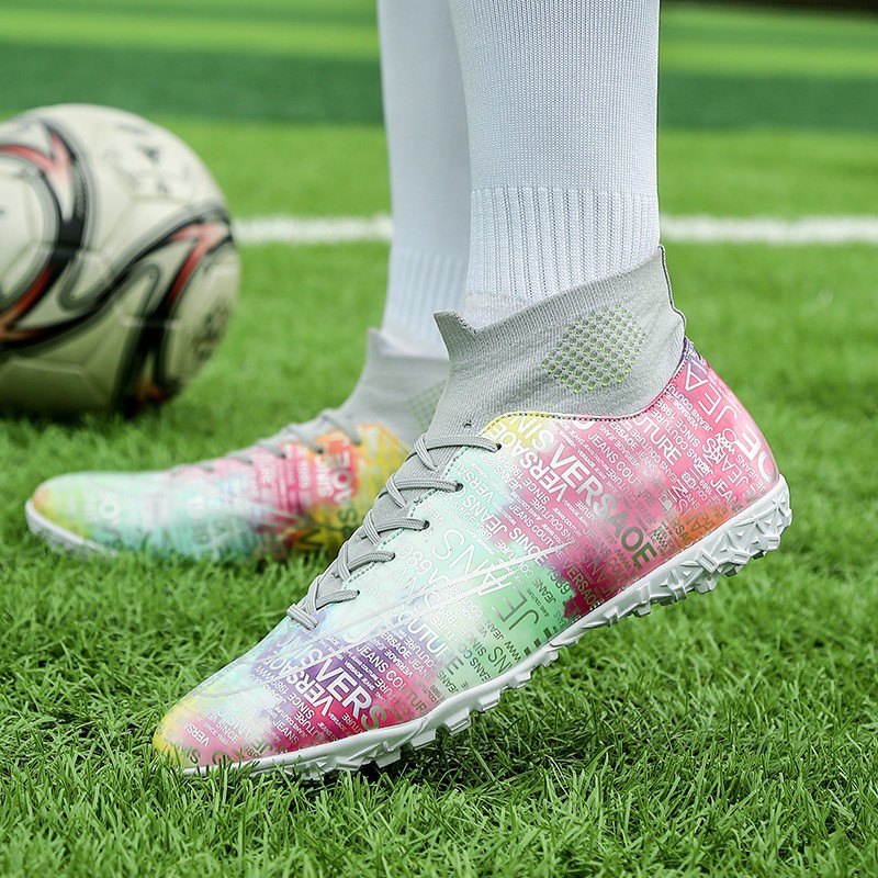 Giày đá bóng futsal TF mới 2021 size 35-47 cao cấp