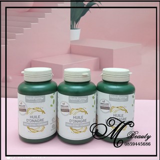 (mẫu mới) Tinh dầu hoa anh thảo Nat & Form Huile d'onagre-200 viên hàng pháp