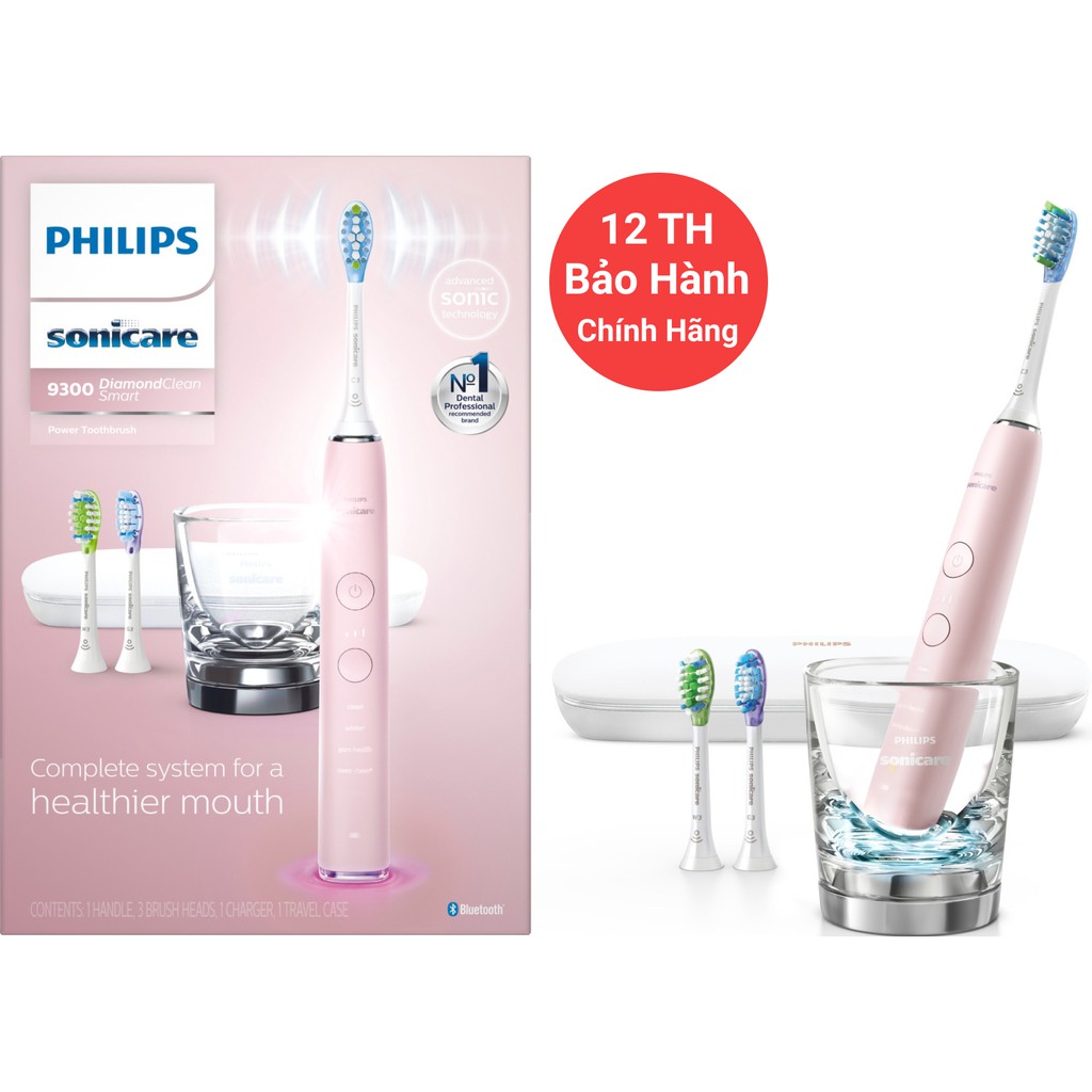 Bàn Chải Điện Philips Sonicare 9300 - Pink