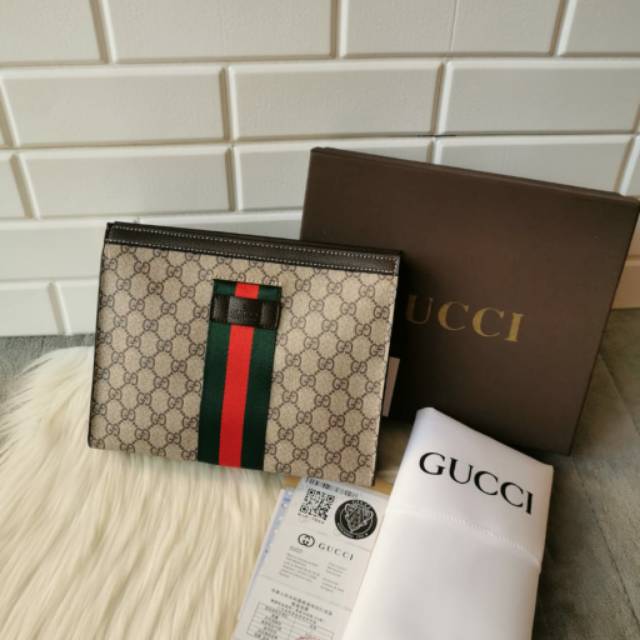 Ví Cầm Tay Gucci Chất Lượng Cao Cho Nam Nữ