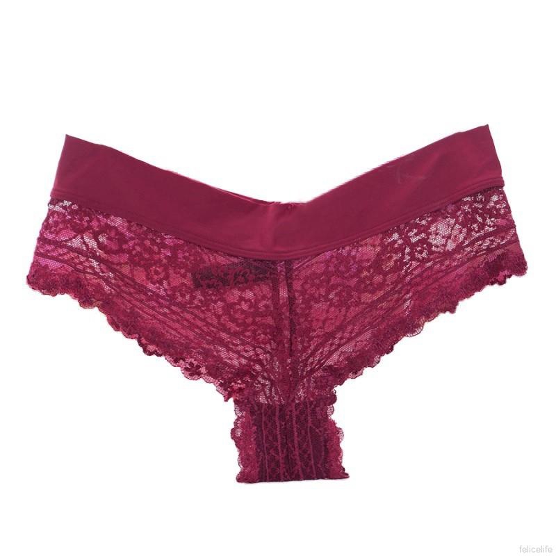 FREESHIP ĐƠN 99K_ Quần lót ren hoa chất Cotton thiết kế quyến rũ cho phái nữ