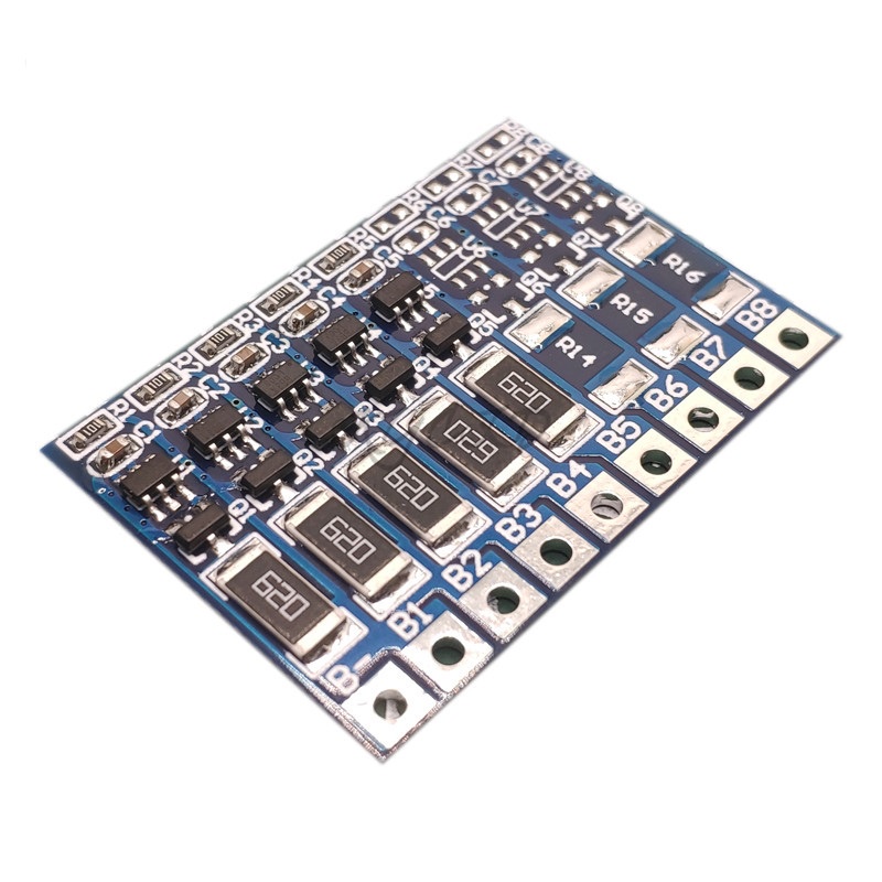 1 Mạch Cân Bằng BMS 5S 18.5V 21V 18650 Bảo Vệ Pin Sạc Dự Phòng 18650