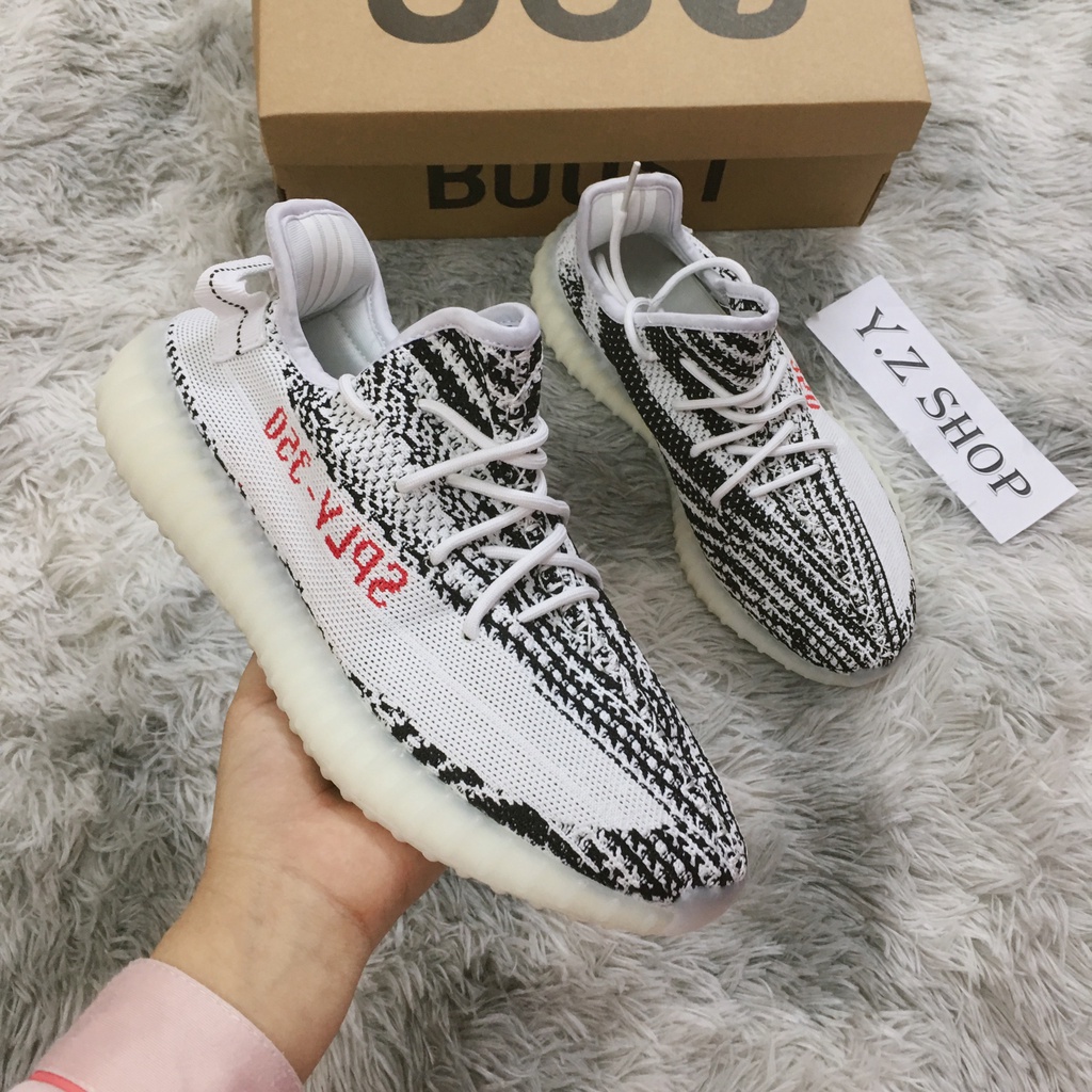 Giày Sneaker yz350 Xám Cam