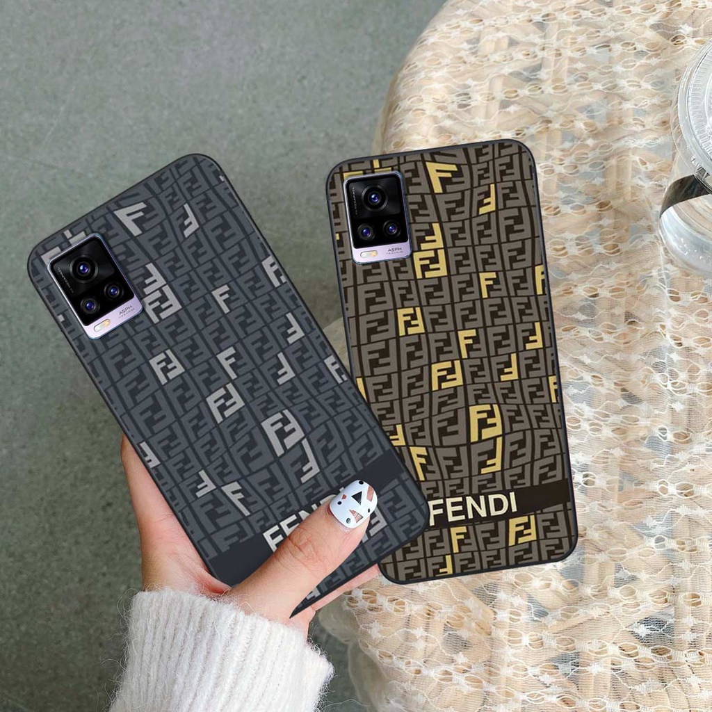 Ốp lưng điện thoại Vivo V20 fendy, búp bơ rì, kaws thời trang, vỏ ốp thời trang rẻ đẹp