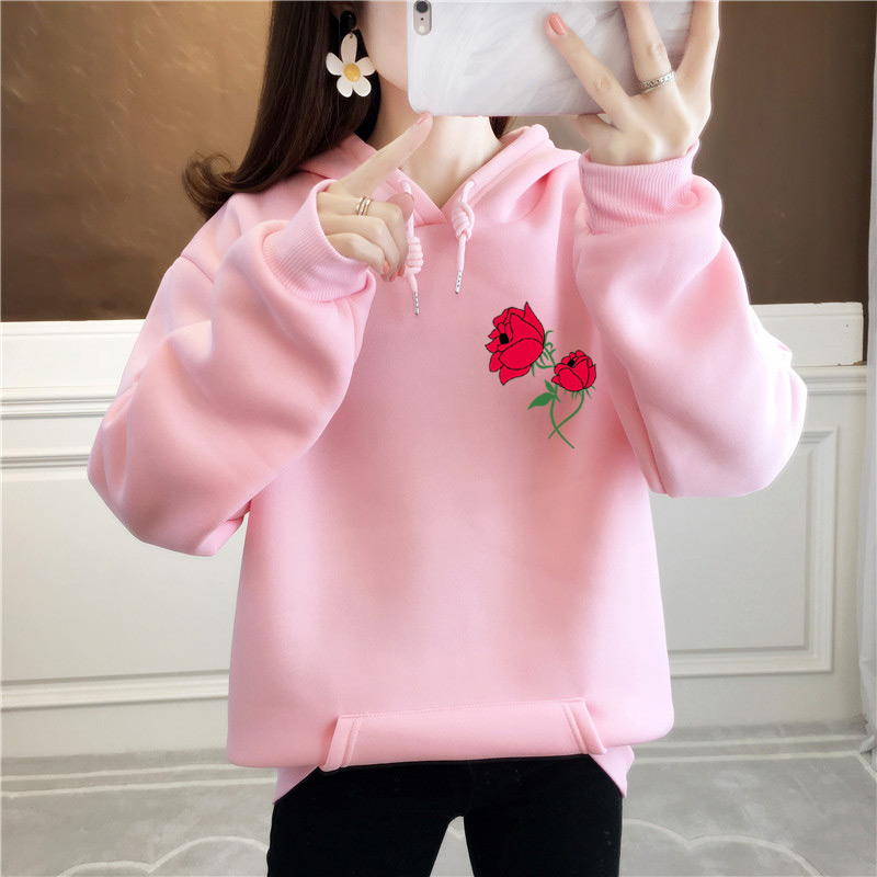 Các mẫu phổ biến mới nhất Áo thun hoodie sành điệu  8 màu S~3XL 30~80KG