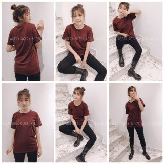Combo Áo Thun Trơn Ft Quần Legging
