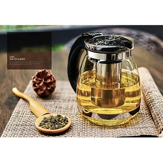 Bình Lọc Trà Thủy Tinh Cao Cấp 1.5L
