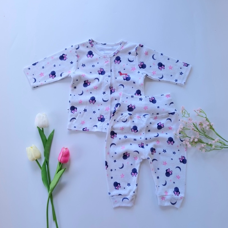 Bộ dài cao cấp Bunny thu đông cho bé 3-10kg