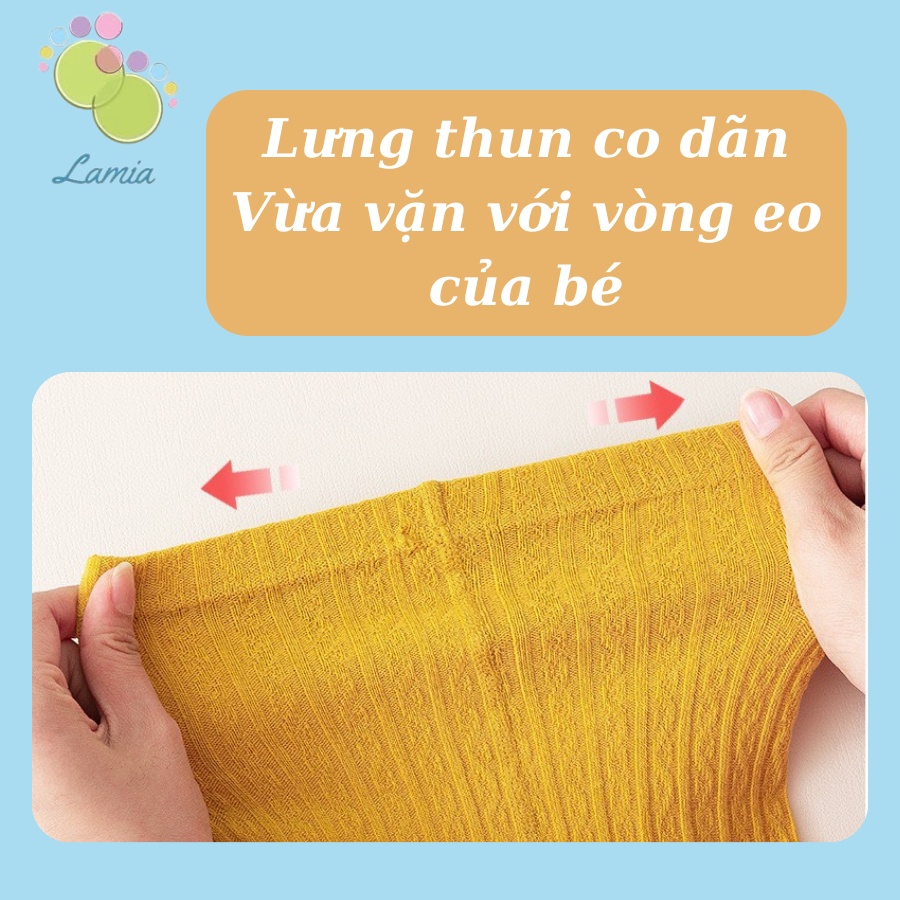 Quần Tất Len Có Bàn Xuất Hàn Cho Bé Gái Từ Sơ Sinh - 3 Tuổi 𝟎𝟏𝐐𝐓𝐋