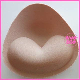 Miếng độn ngực xốp loại đẹp 01 cặp hình tam giác - PK016