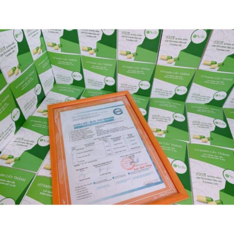 Gói 100 Viên Vitamin Cấy Trắng Sa Thị Hàng Chính Hãng