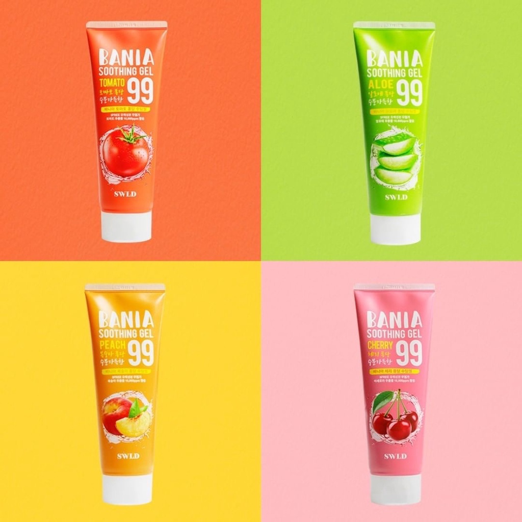 Gel dưỡng da hương trái cây Swld Bania Soothing Gel 250ml