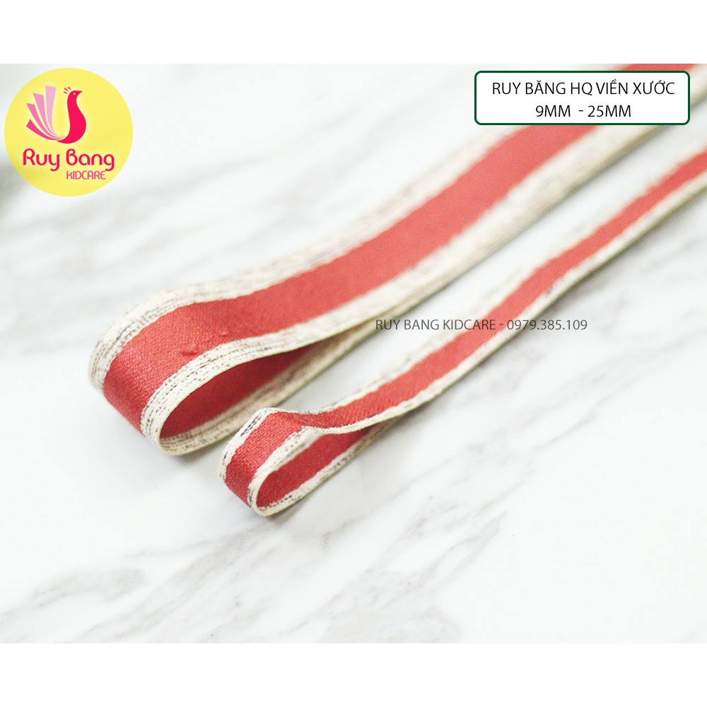 Ruy băng HQ viền xước