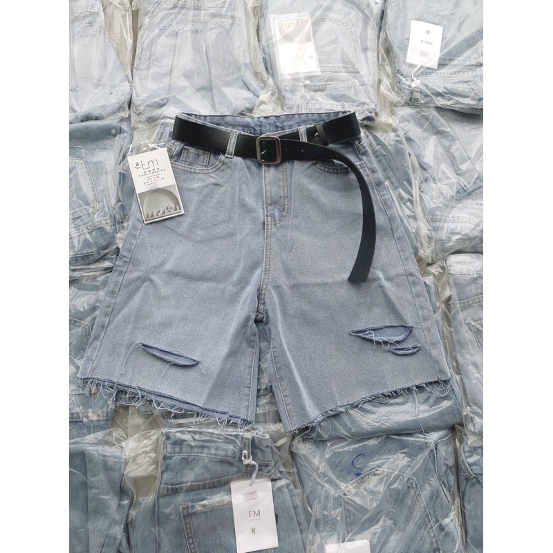 [ Mã FAMAYWA giảm 10K đơn 50K] 🌟Quần Jeans Ngố Nữ Rách 3 | BigBuy360 - bigbuy360.vn