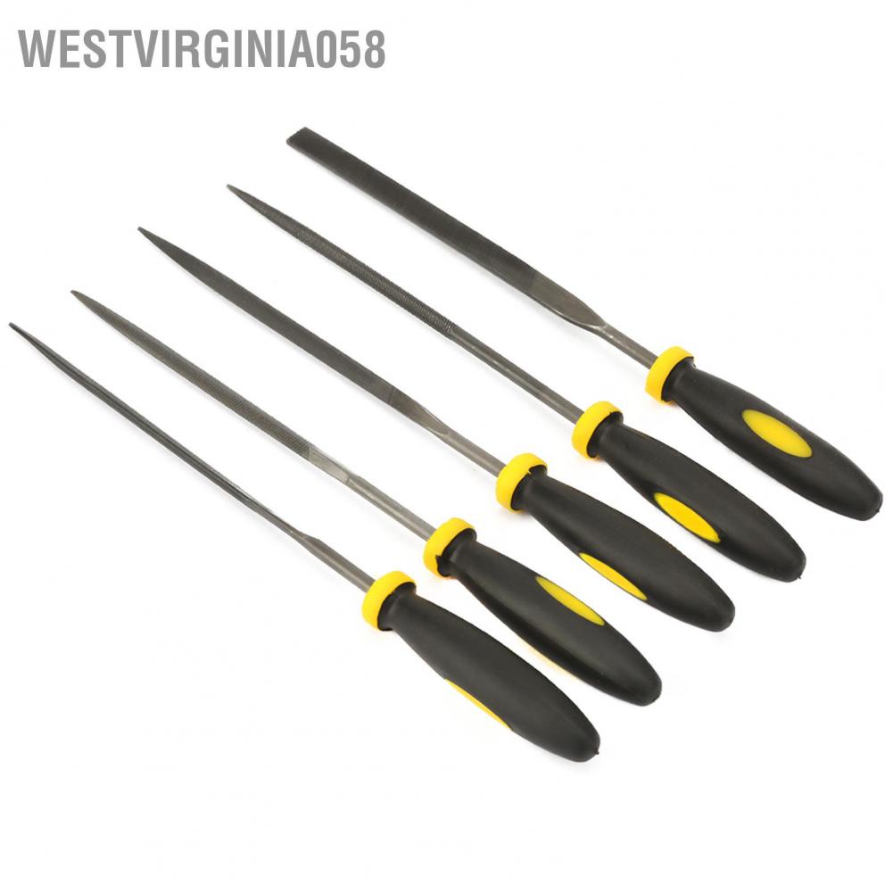 Westvirginia058 Bộ giũa gỗ mâm xôi thép phổ biến thực tế phẳng loại nhỏ tiện lợi