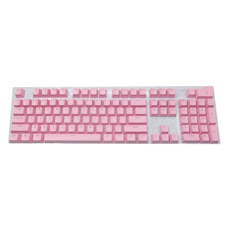 Set 104 nắp phím bằng ABS OEM trong mờ có đèn nền