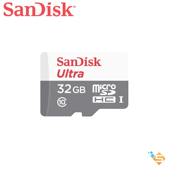 Thẻ nhớ microSDHC Sandisk 32GB 64Gb 128GB upto 100MB/s 533X Ultra - Hãng phân phối chính thức