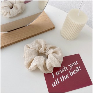 Dây buộc tóc, Cột tóc Scrunchies Đơn Giản BT53