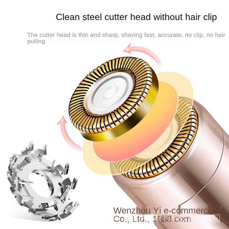 Máy tẩy lông chạy bằng pin/ sạc điện hình thỏi son tiện lợi