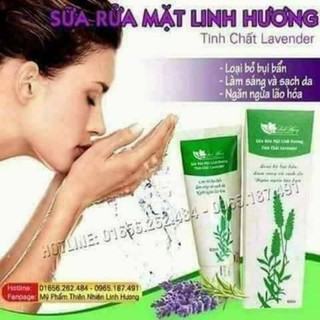 Sữa rửa mặt kiềm dầu Linh Hương