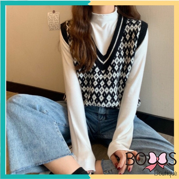 Áo Gile Len Mỏng Dáng Vừa Họa Tiết Thổ Cẩm Siêu Xinh [TCM] | BigBuy360 - bigbuy360.vn