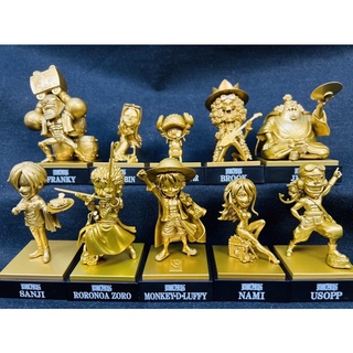 Mô Hình Chính Hãng One Piece Bộ Tượng Đồng Kỉ Niệm Kumamoto Nhật Bản