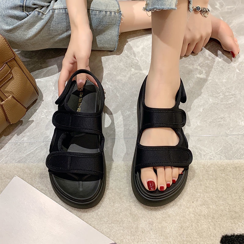 Giày Sandal Thể Thao Đế Dày Phong Cách Mới Dễ Phối Đồ