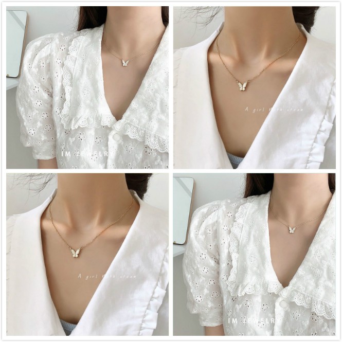 Vòng Cổ Nơ Thời Trang Phiên Bản Mới Hàn Quốc