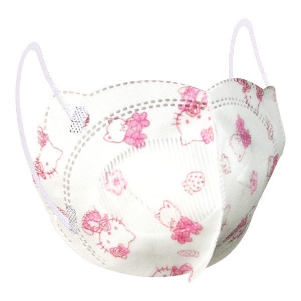 Túi 10 cái khẩu trang y tế cao cấp trẻ em kháng khuẩn 3 lớp FAMAPRO kids GẤU DUDU