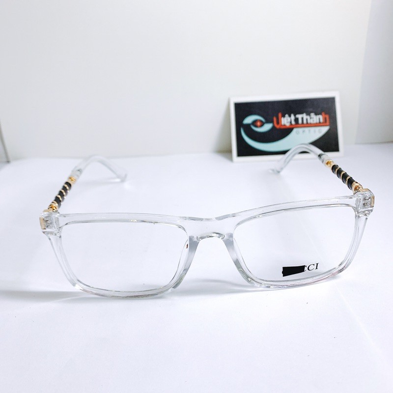 Gọng Kính Trong Suốt Chân Xoắn Xoắn | BigBuy360 - bigbuy360.vn