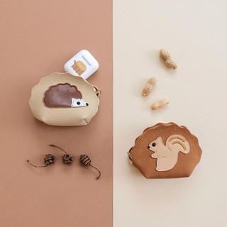 Ví Mini Mùa Thu Nhím Và Sóc Daiso