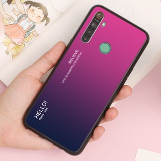 Ốp lưng kính cường lực Realme 5, 5i, 5 Pro, 6, 6 Pro - Gradient edition