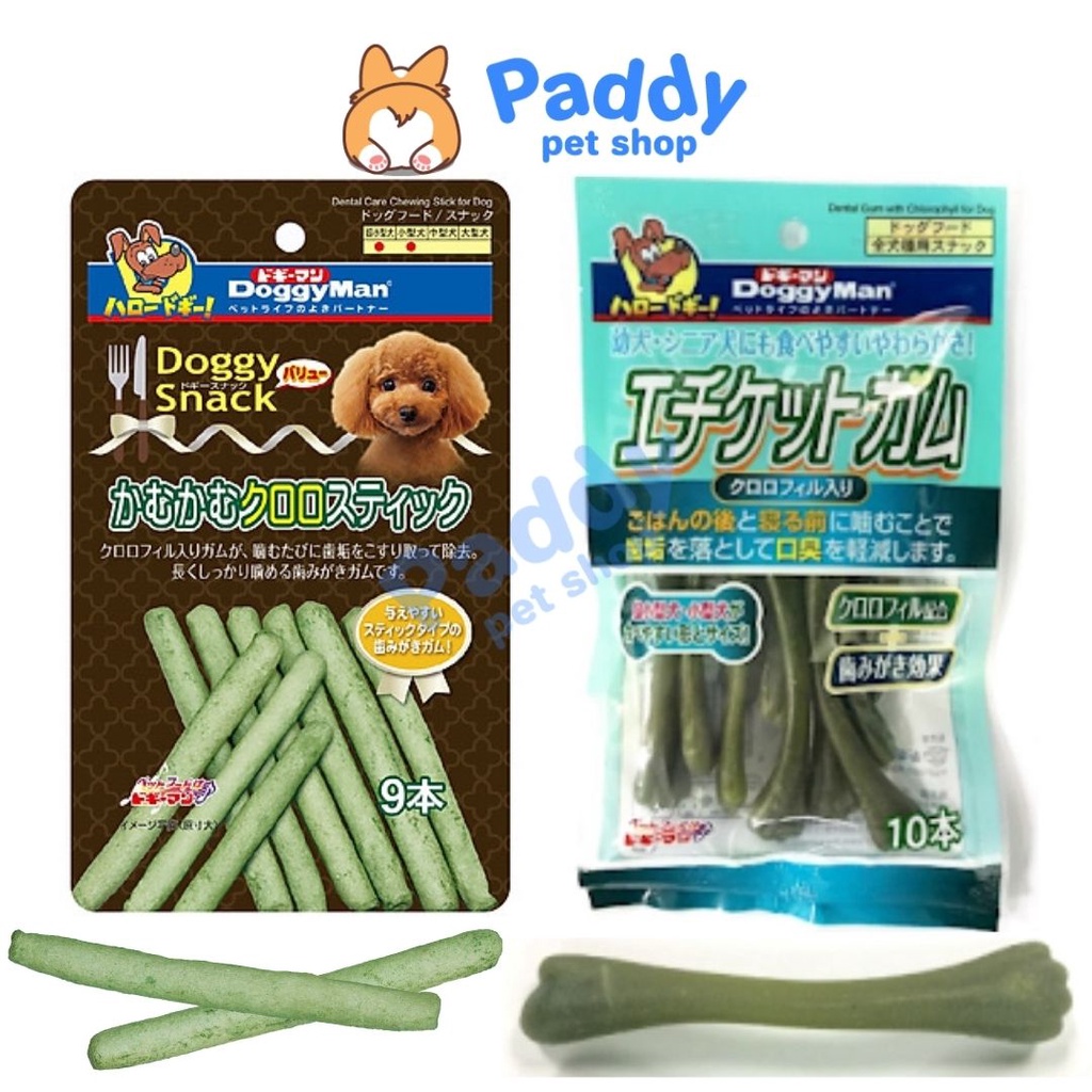 Xương Xanh Thơm Miệng Cho Chó Doggyman