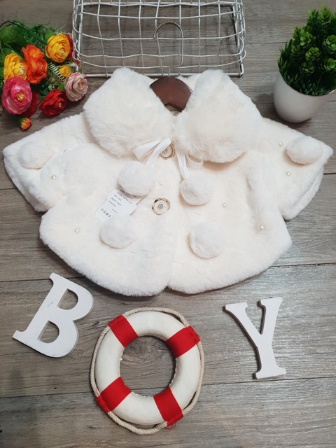 Áo choàng lông cao cấp hàng Quảng Châu size 8-16kg