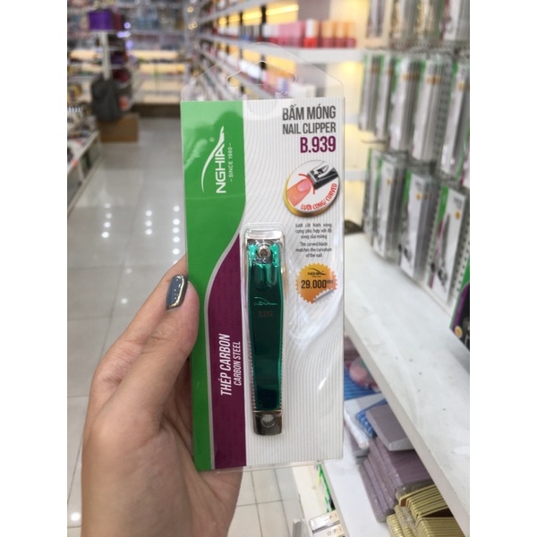 Bấm cắt móng tay Kềm Nghĩa giá sỉ B-939 chính hãng