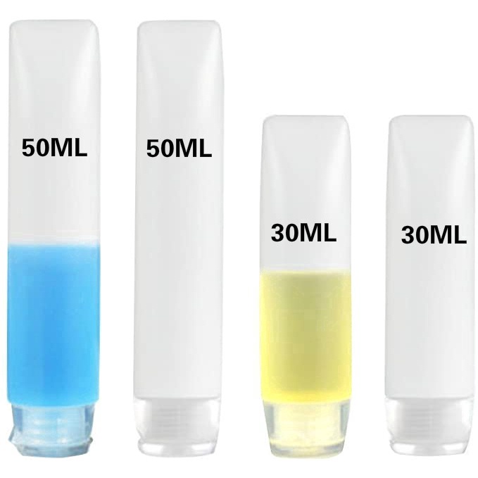 Tuýp Nhựa Rỗng Đựng Mỹ Phẩm 30ML / 50ml / 30ML Tiện Dụng Khi Đi Du Lịch
