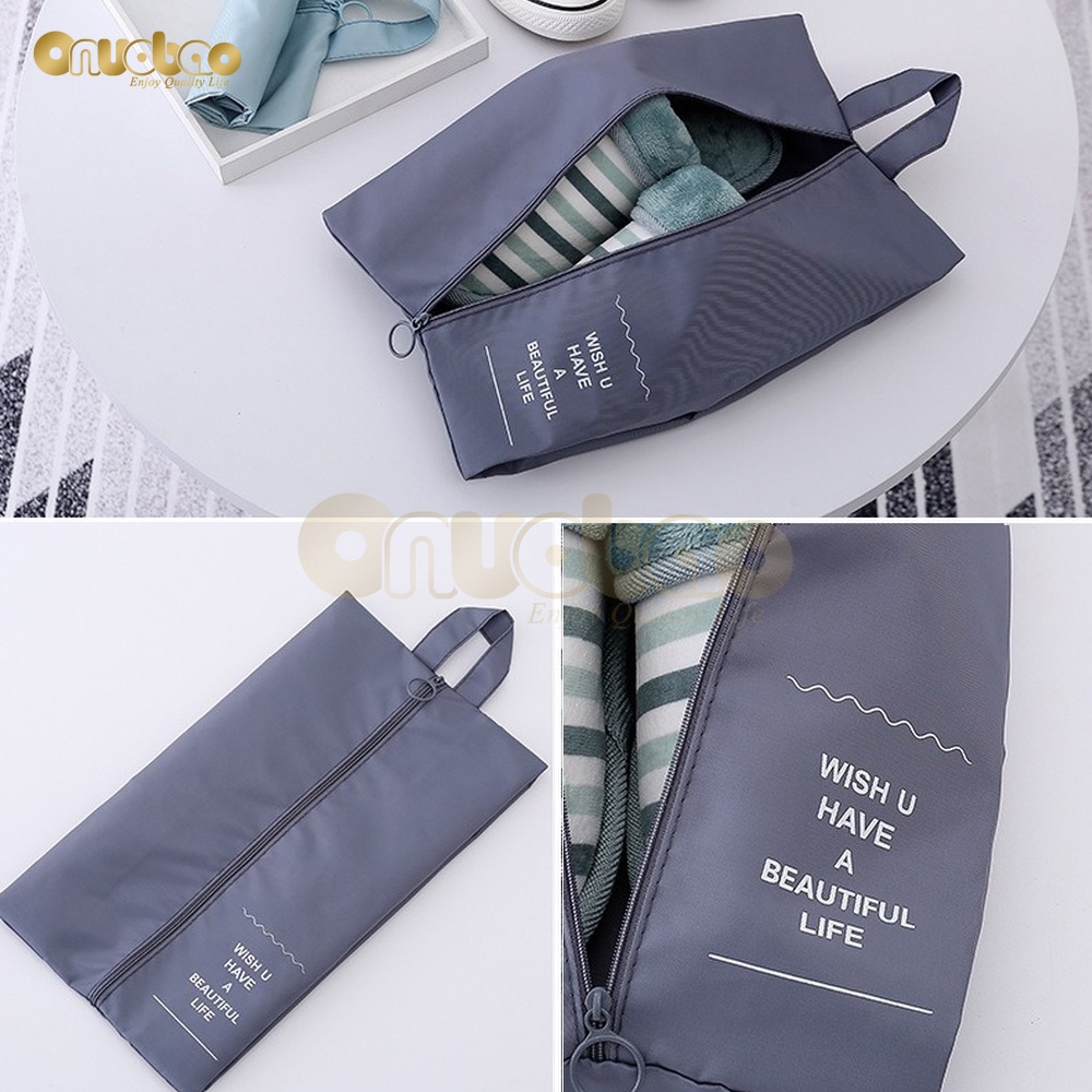 Túi đựng giày ONUOBAO chống thấm nước mang đi du lịch tiện dụng