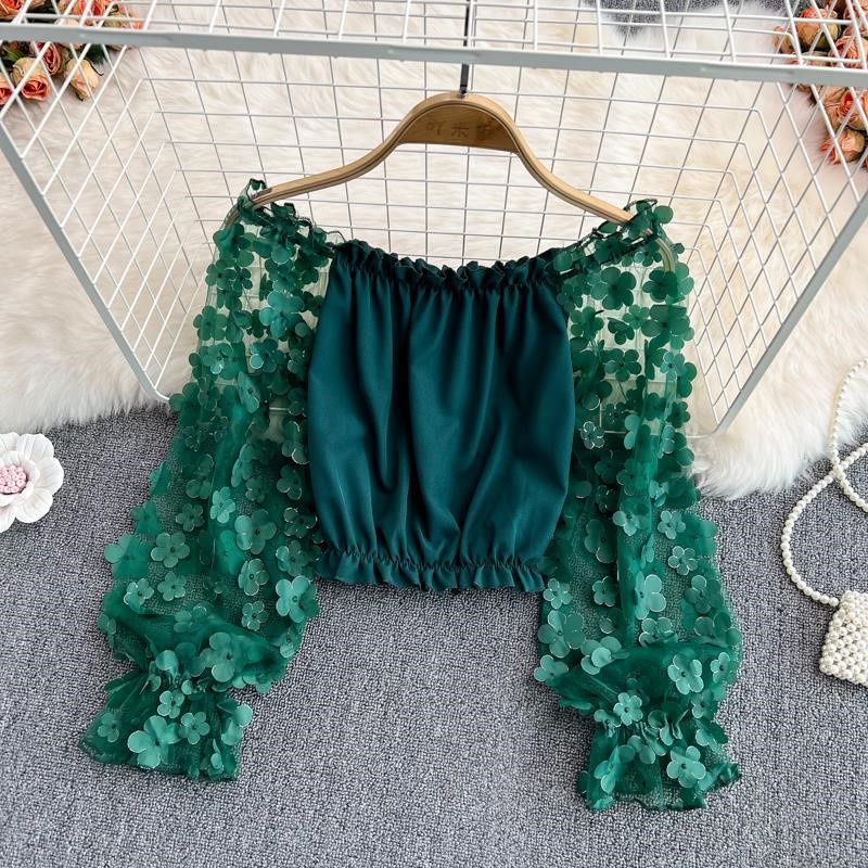 Áo Chiffon Dáng Rộng Đính Kim Sa Thời Trang Cho Nữ