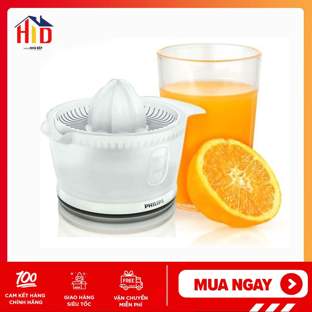 [Mã ELHA22 giảm 5% đơn 300K] Máy vắt cam chuyên dụng cao cấp Philips Hr2738 ( BẢO HÀNH 24 THÁNG CHÍNH HÃNG)